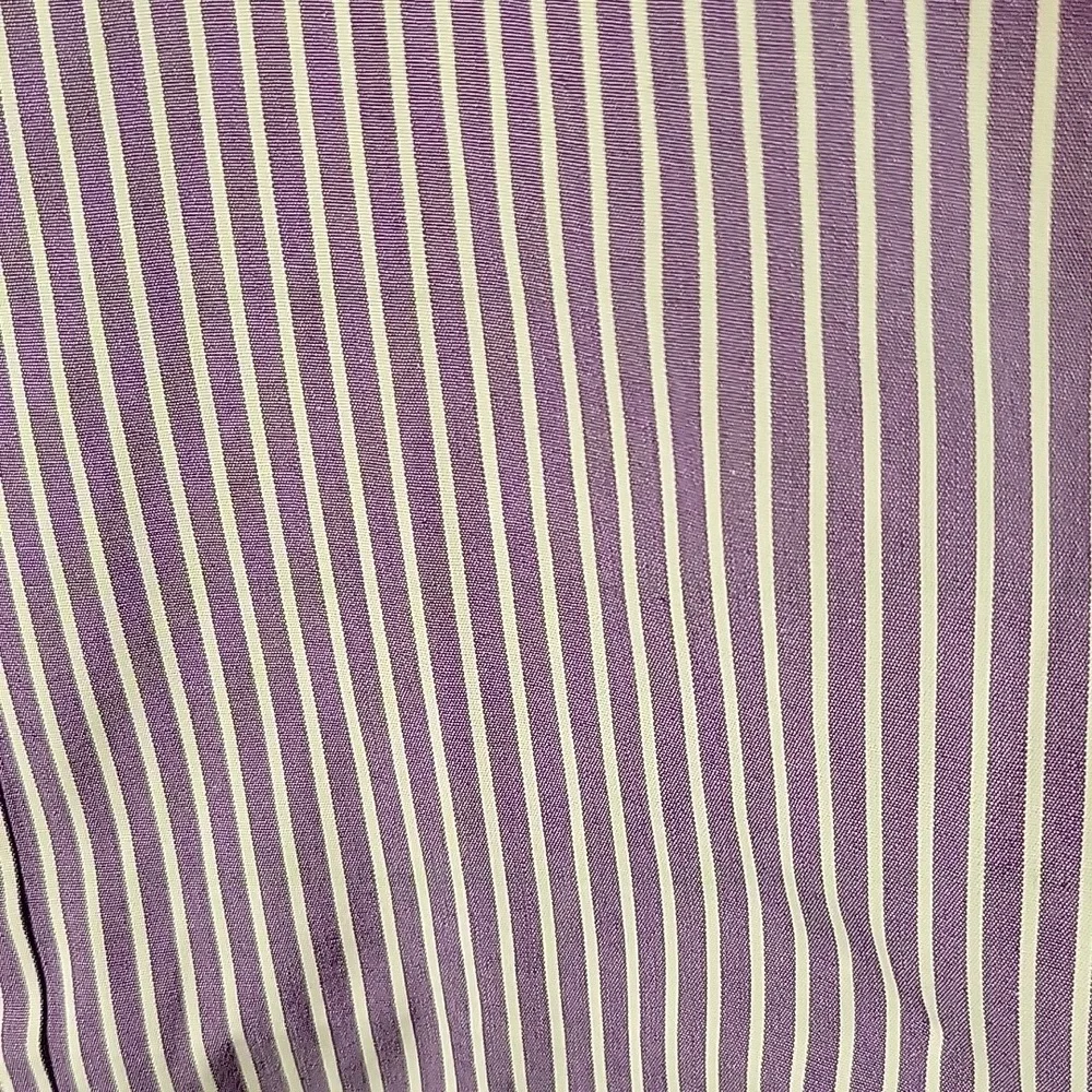 Polo by Ralph Lauren Curham Classic Fit, Men's Purple with White Stripes 16.5-36